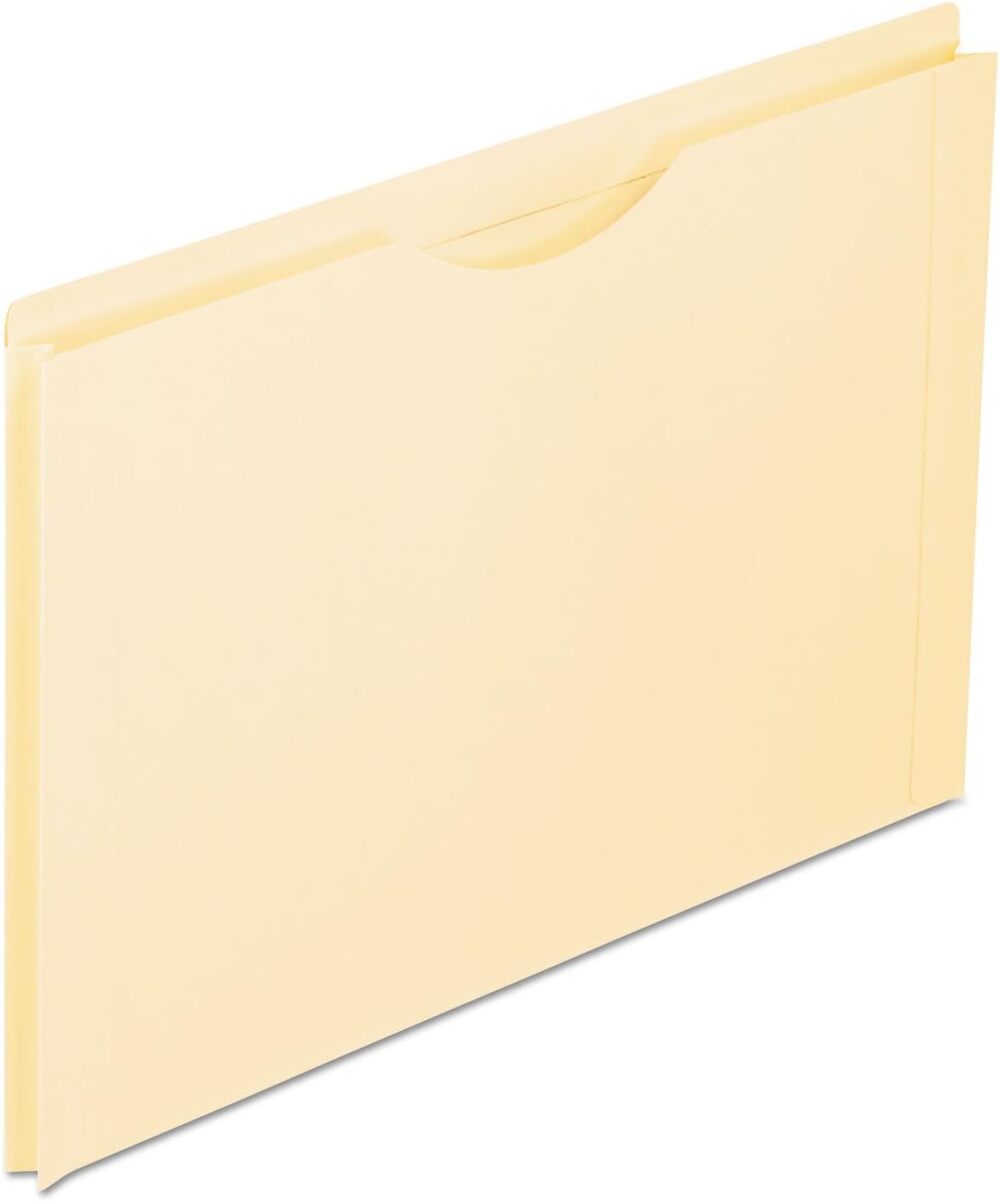 Pendaflex 23100 Legal File Jackets 1" Expansion Manila 50/Box New